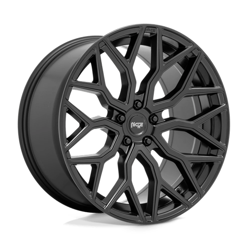 Niche M261 Matte Black 20x9 5x115 Wheel with 18mm Offset — Aggressive Cast Aluminum Style