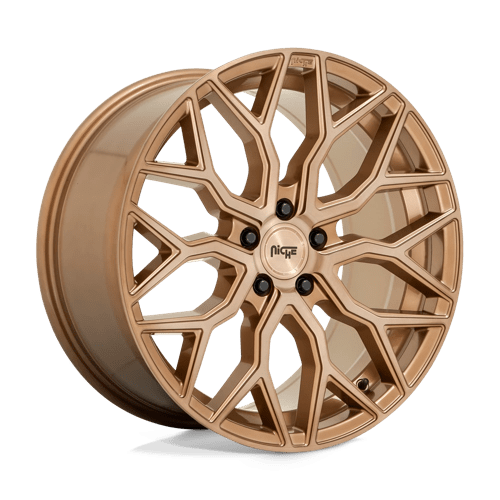 Niche M263 20x10.5 5x112 +27mm Bronze Brushed Cast Aluminum Wheel