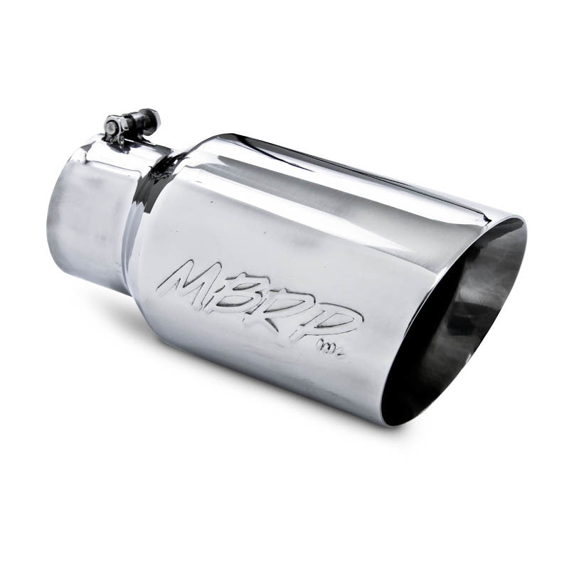 MBRP Exhaust Tip 6in O.D. Dual Wall A ngled  4in inlet