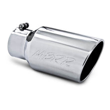 Cargar imagen en el visor de la galería, MBRP Exhaust Tip 6in O.D. Angled Roll ed End  4in inlet