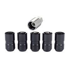 Cargar imagen en el visor de la galería, Wheel Locks 5Pcs. 18- Jeep JL 14mm x 1.5 Black