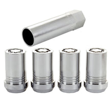 Load image into Gallery viewer, Wheel Locks 14mm x 1.5 Cone Seat 4 Pack Chrome