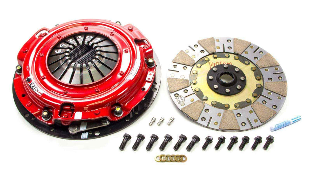 McLeod RXT: diámetro de disco de 9,687": para usar con volante de inercia de diámetro pequeño: 1-1/8 x 26