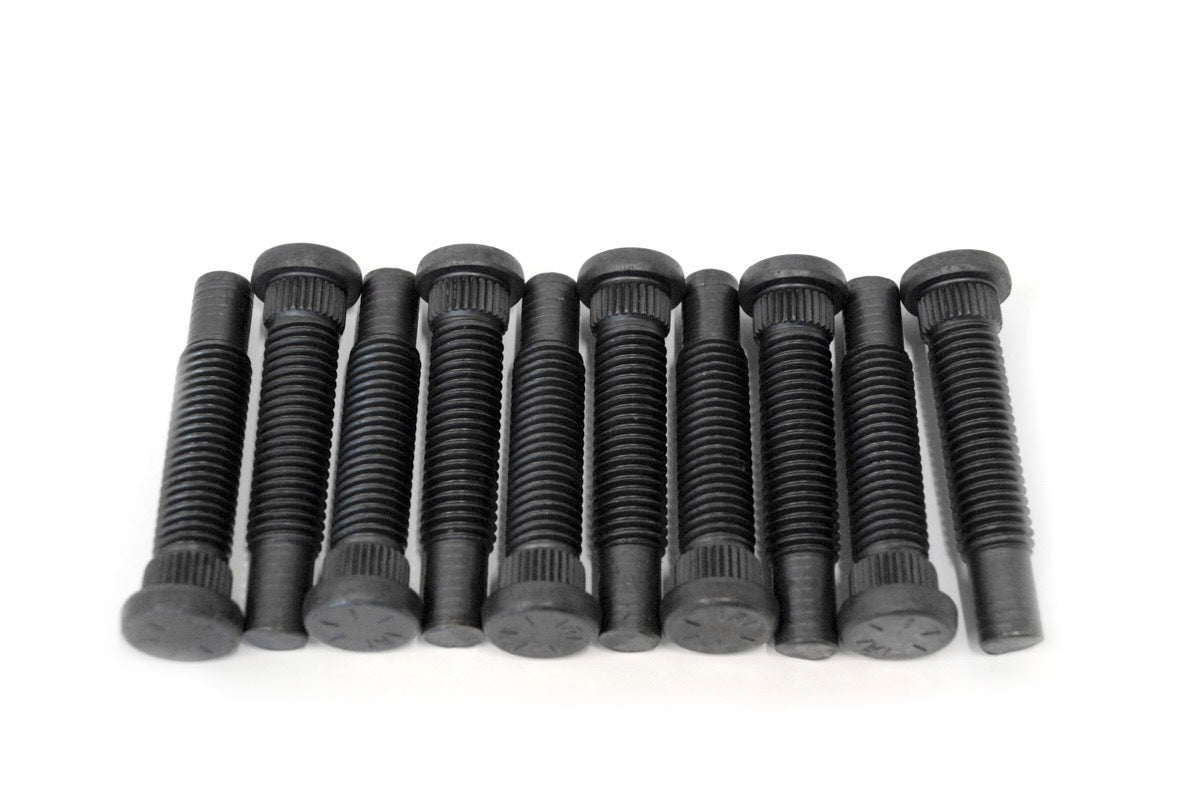 Moser Engineering 5/8in-11 x 2.5in Wheel Stud Kit .685 Knurl 10pk