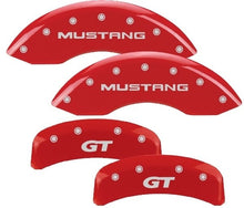 Load image into Gallery viewer, MGP Caliper Covers 94-04 Mustang Caliper Covers Red