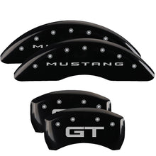 Load image into Gallery viewer, MGP Caliper Covers 15-   Mustang Caliper Covers Black