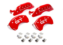 Load image into Gallery viewer, MGP Caliper Covers 15-   Mustang Caliper Covers Red