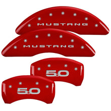 Cargar imagen en el visor de la galería, MGP Caliper Covers 15-   Mustang GT Caliper Covers Red