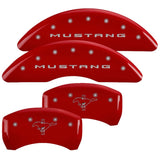 MGP Caliper Covers 15-   Mustang Caliper Covers Red