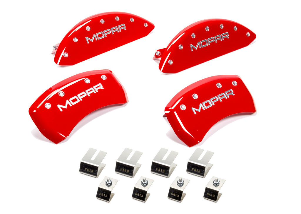 MGP Caliper Covers 11-   Challenger Caliper Covers Red