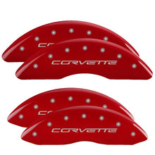 Load image into Gallery viewer, Aluminum Red Caliper Covers Set - &#39;ZO6&#39; Logo - 08-13 Chevy