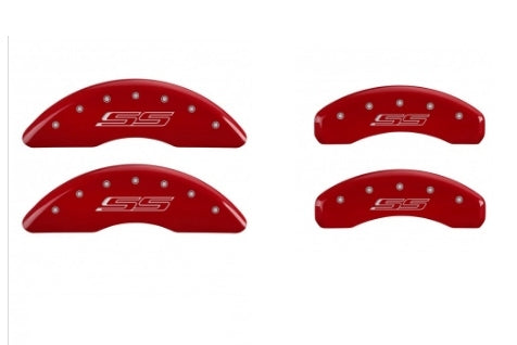 MGP Caliper Covers 16-   Camaro Caliper Covers Red