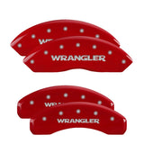 MGP Caliper Covers 07-   Wrangler Caliper Covers Red