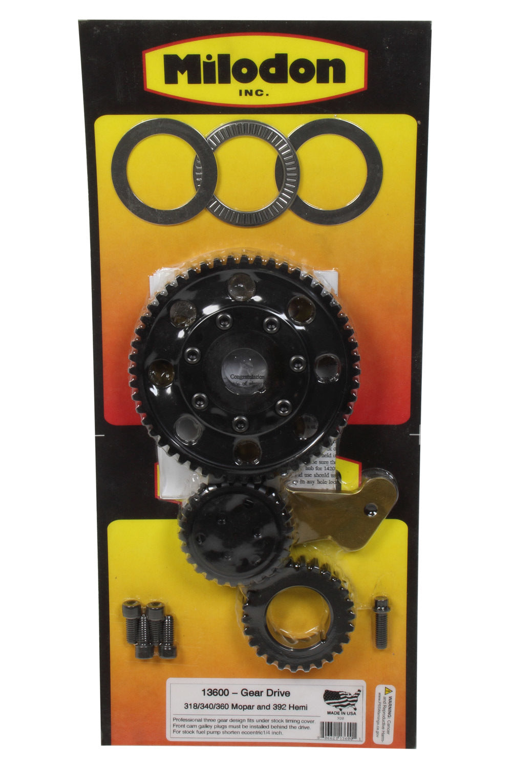 Milodon SB Mopar Gear Drive