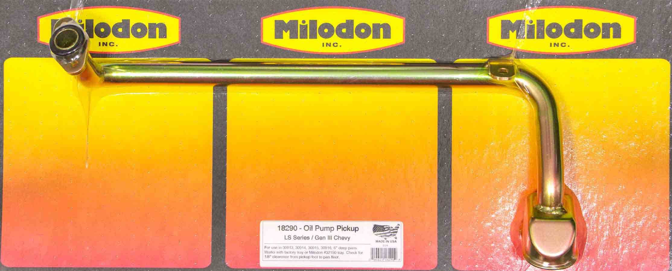 Milodon Oil Pump Pick-Up