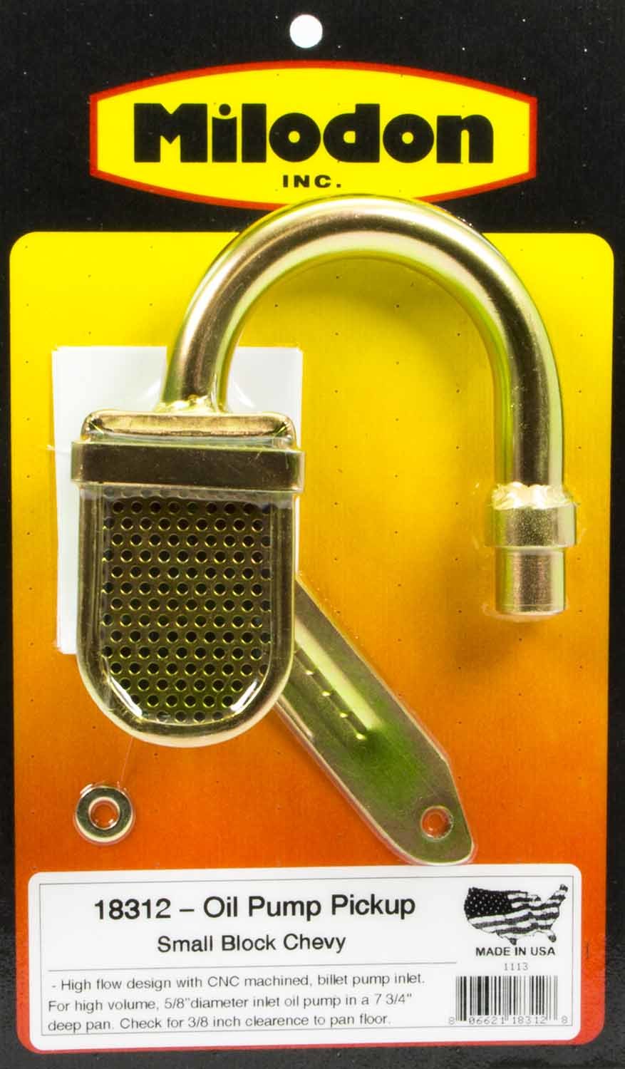 Milodon Oil Pump Pick-Up