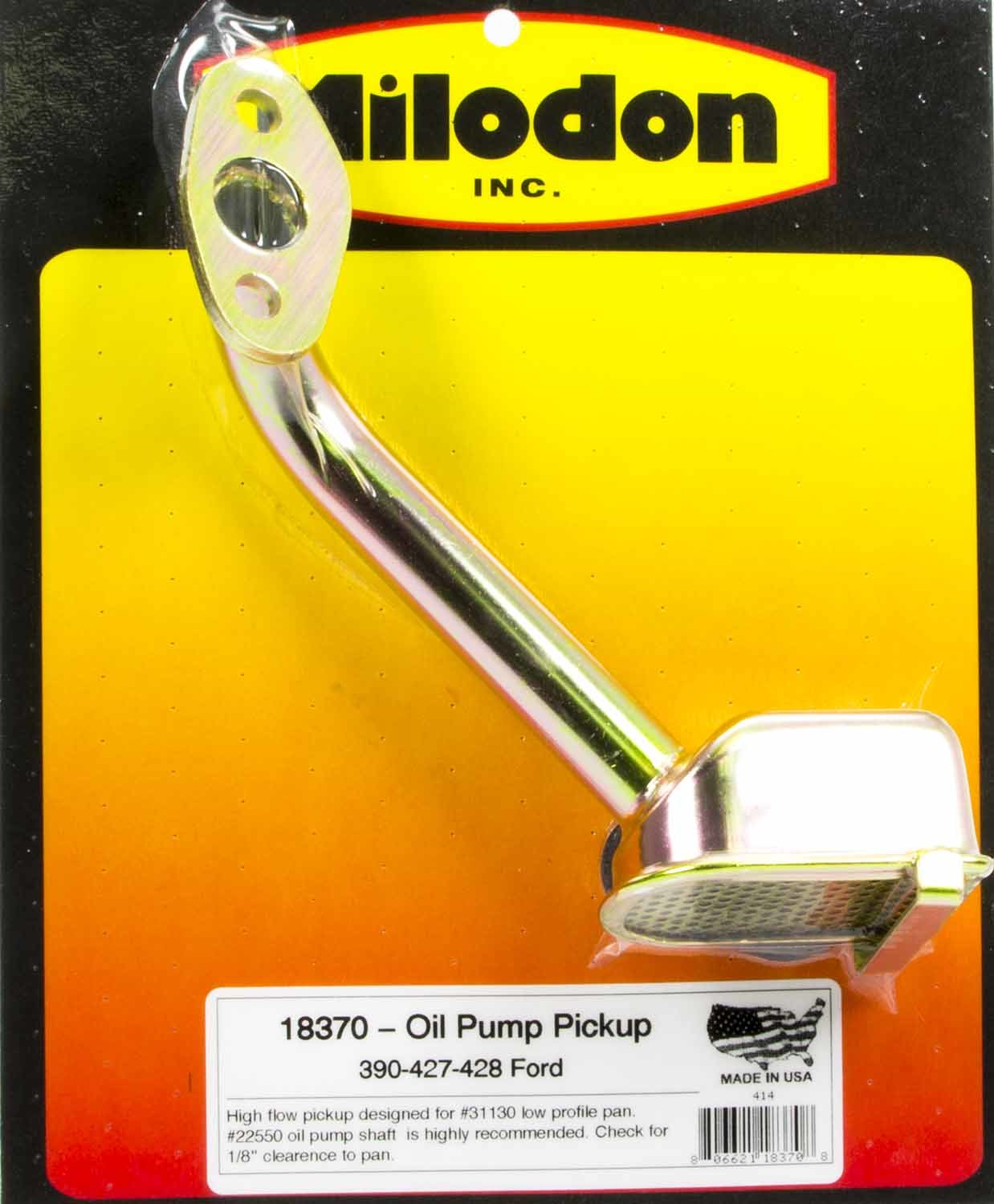Milodon Oil Pump Pick-Up