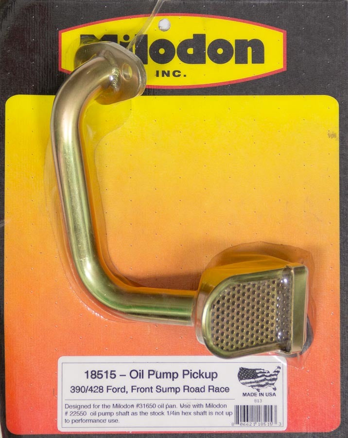 Milodon Oil Pump Pick-Up for 31650 Oil Pan