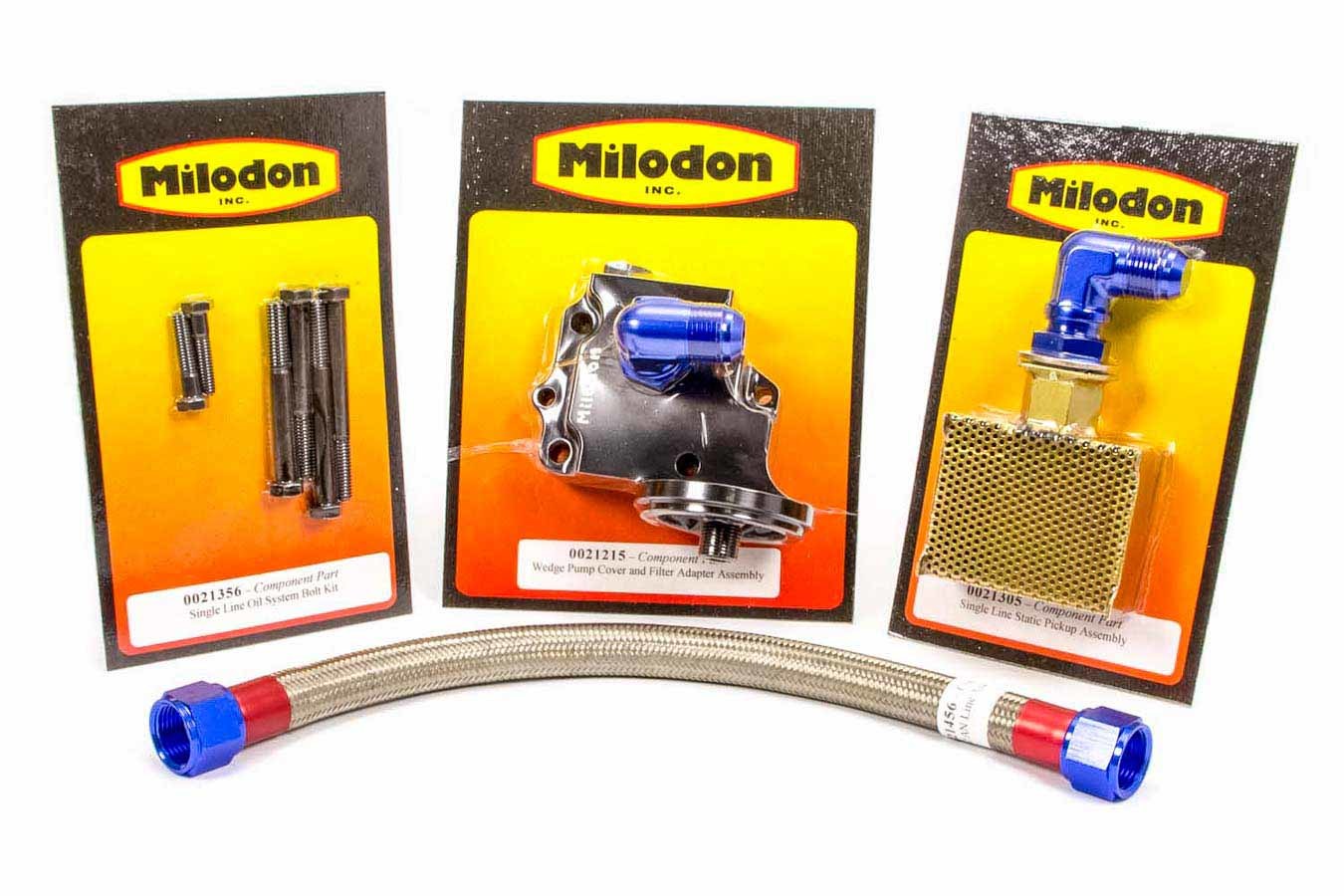 Milodon BBM Oil System Single Line Static