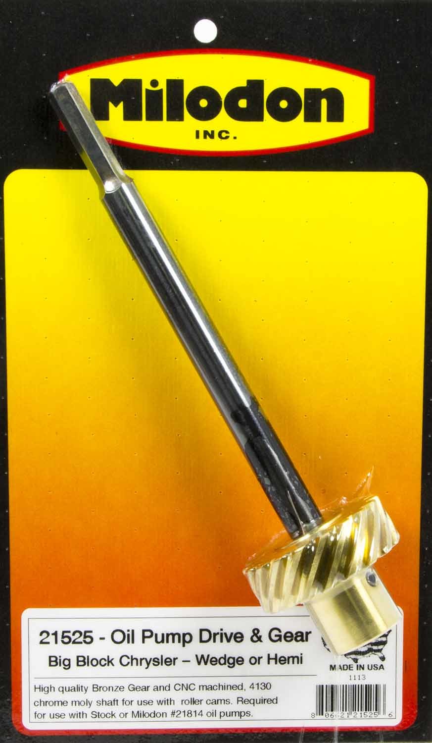 Milodon Bb.Chry. Oil Pump Drive