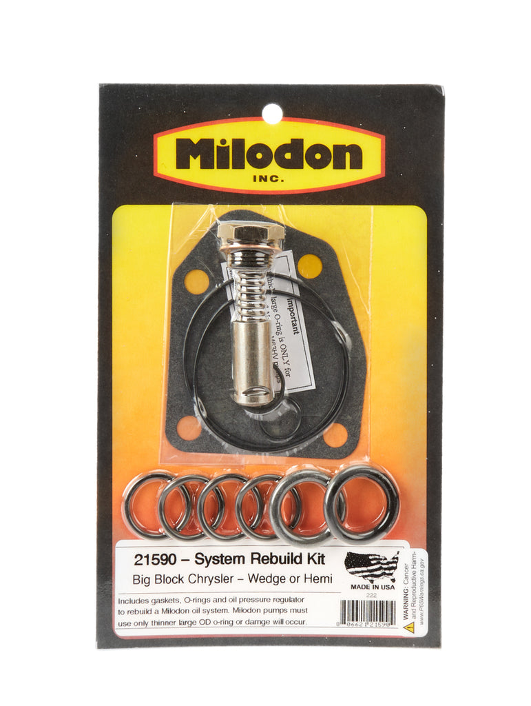 MilodonOil System Rebuild Kit