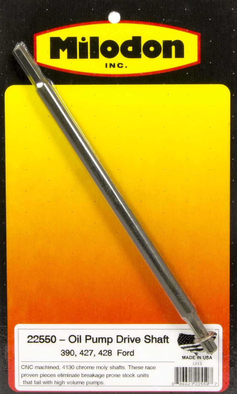 Milodon BBF FE 390-427 Oil Pump Shaft