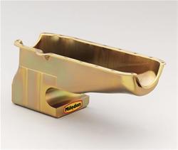 MilodonSBC 6qt Oil Pan w/RH Dipstick - 62-67 Nova