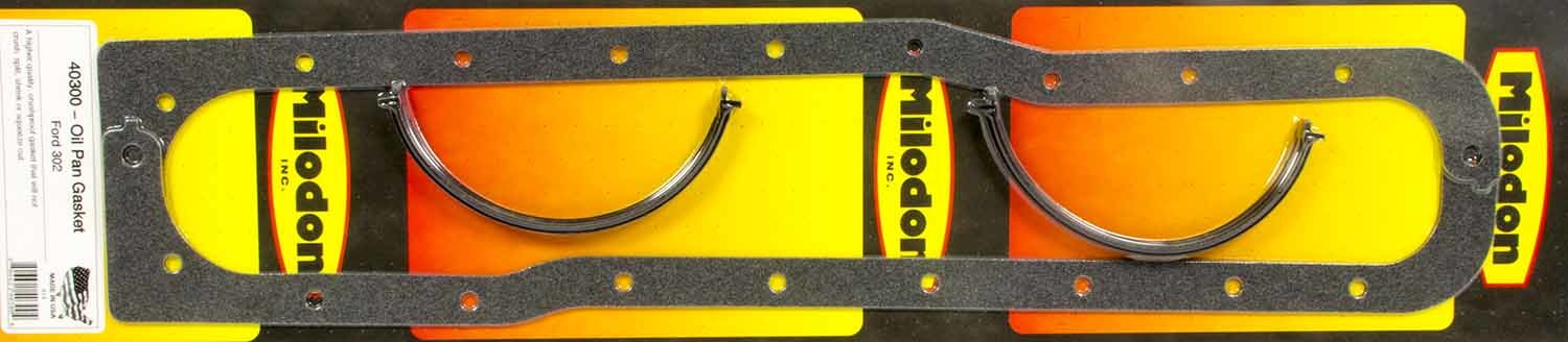 Milodon Oil Pan Gasket Set - SBF 302