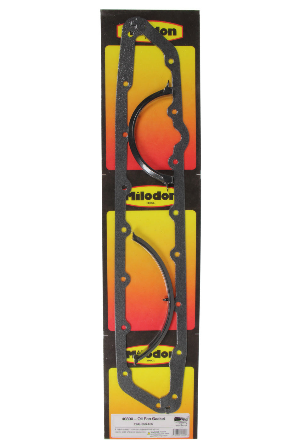 Milodon Oil Pan Gasket - Olds V8 330-455