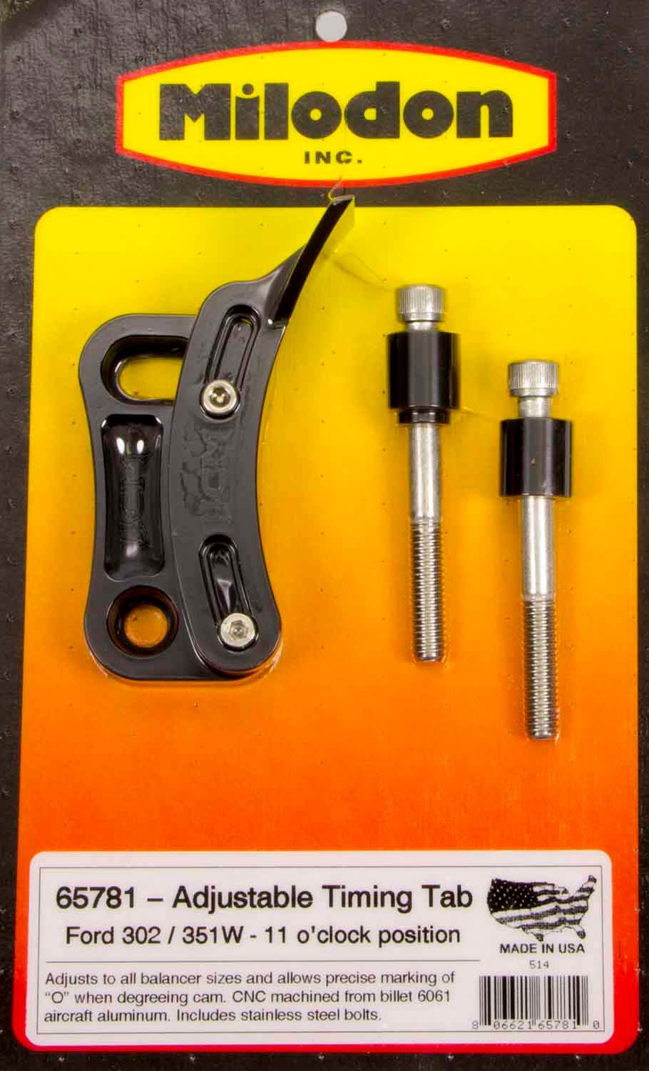 Milodon SBF Timing Pointer - 302-351W 11 O'Clock