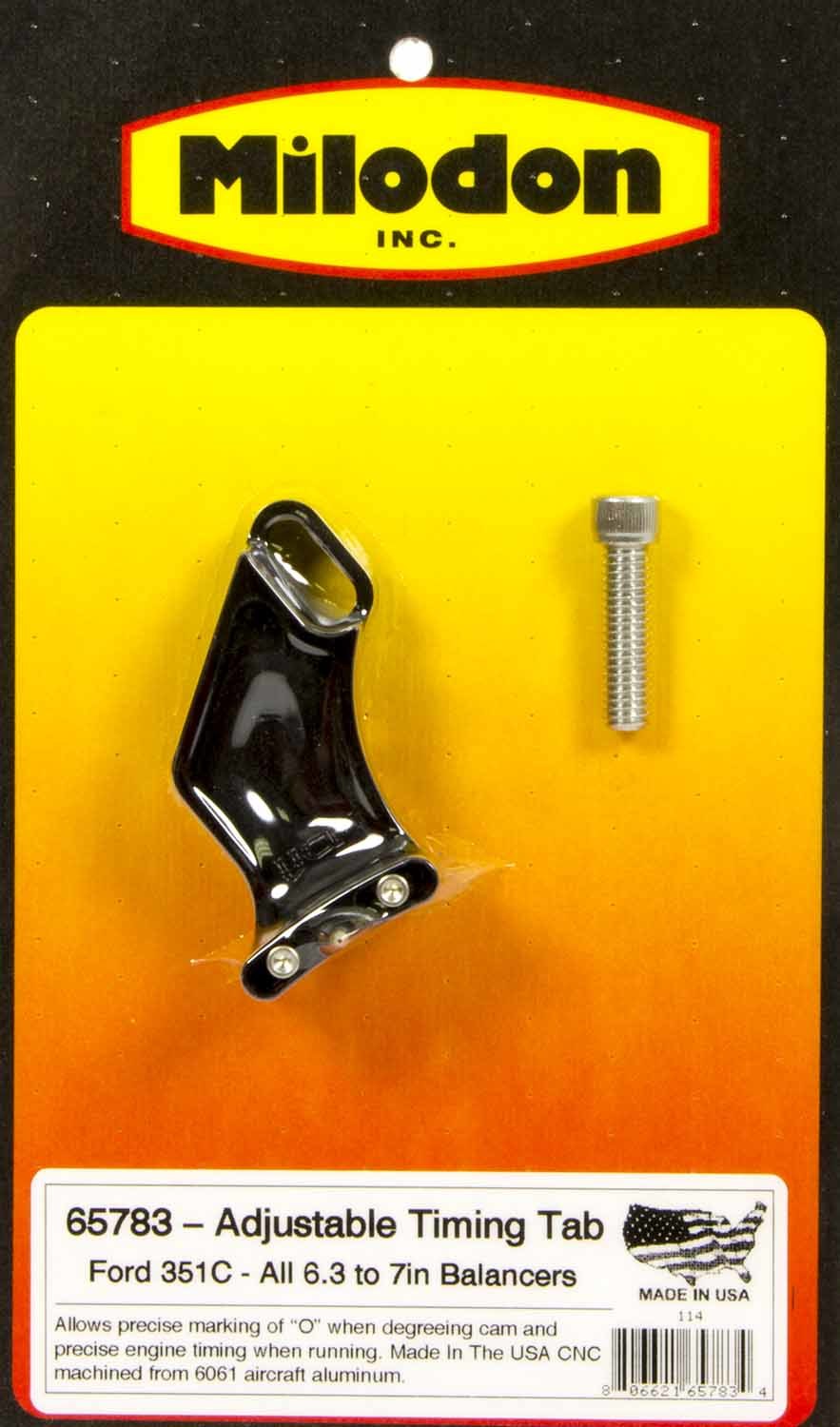 Milodon BBF Timing Pointer - 351C All Balancers