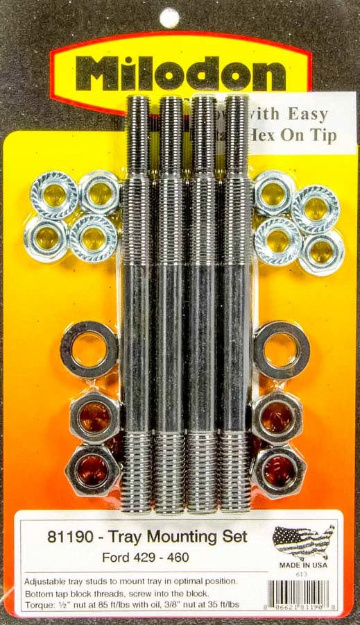 Milodon BBF Windage Tray Installation Kit