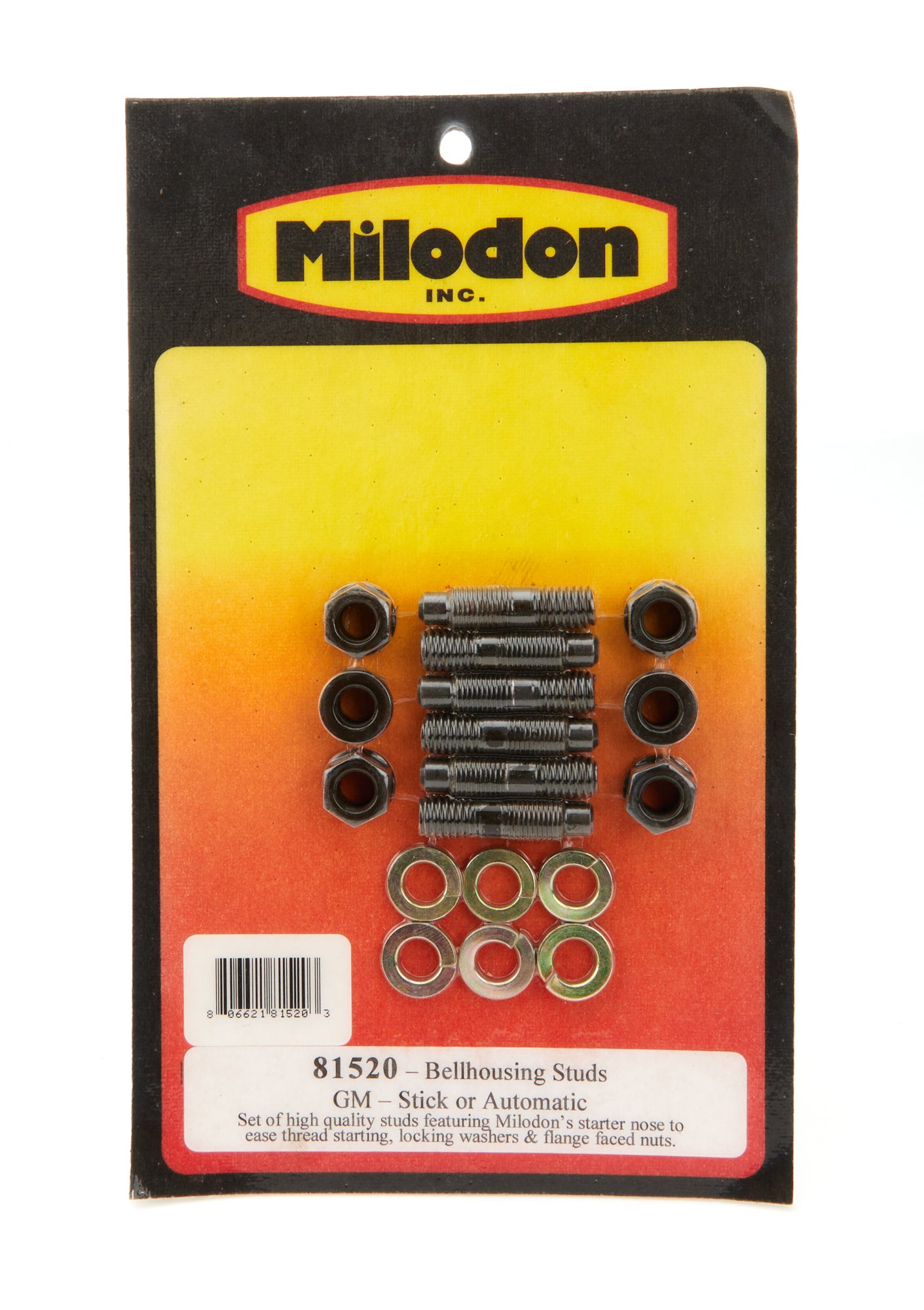 Milodon GM Bellhousing Stud Kit