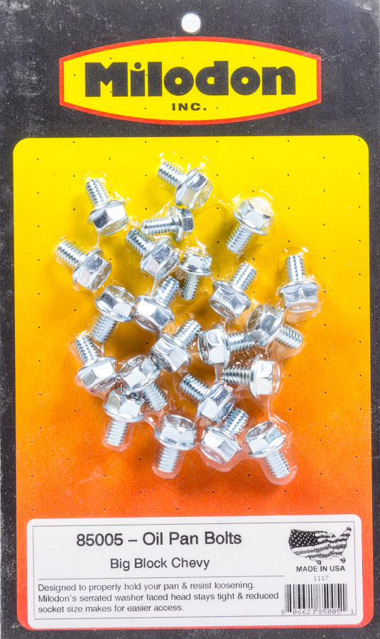 Milodon BBC Oil Pan Bolt Kit