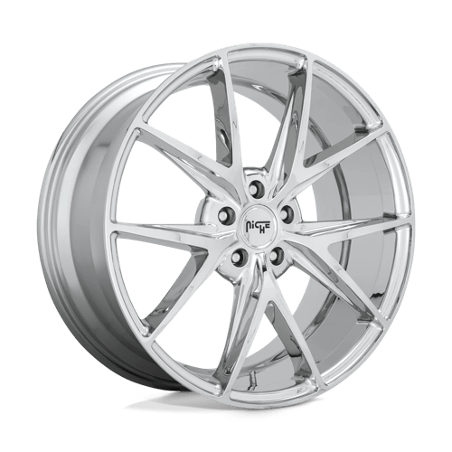 Niche Misano M248 18x8 Chrome Wheel — Fits 5x4.5 Vehicles