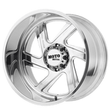 Moto Metal MO400 22X14 BLANCO PULIDO -76MM (165-180)