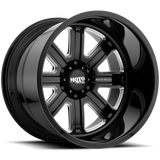 Moto Metal MO402 20X10 6X5.5 G-BLK FRESADO -24MM