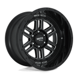 Moto Metal MO800 20X12 8X6.5 G-BLK FRESADO -44MM