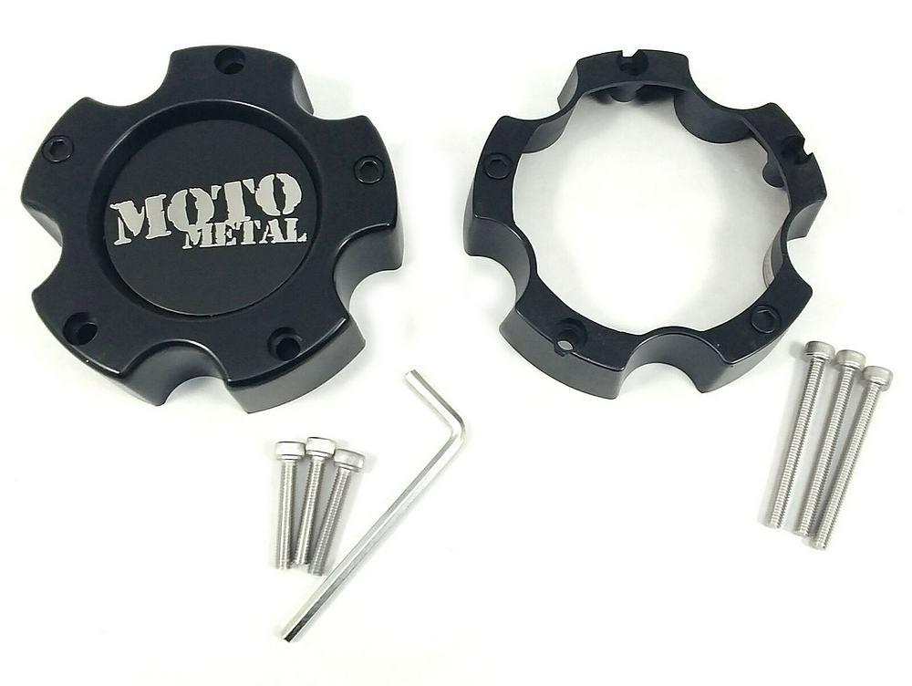 MTO CAP SATIN BLACK SMALL 5 LUG