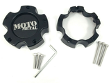 Moto Metal MTO CAP SATIN BLACK SMALL 5 LUG