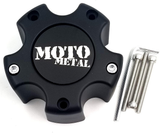 Moto Metal MOTO METAL CAP  MATTE BLACK 5 LUG