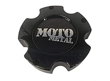 Load image into Gallery viewer, MOTO METAL GLOSS BLACK CAP LARGE 5 LUG