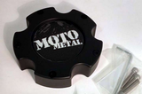 Moto Metal MTO CAP SATIN BLACK 5X5.5/150