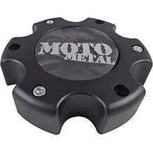 Load image into Gallery viewer, MOTO METAL CAP  MATTE BLACK 6 LUG