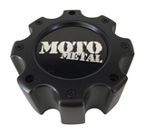 Moto Metal MOTO CAP W/ SPACER 8 LUG - MATTE BLACK