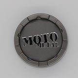 Moto Metal MO983 CAP SNAP IN 6X4.5 - SATIN GRAY