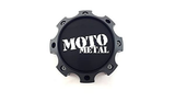 Moto Metal MOTO METAL CAP S-BLACK 8 LUG