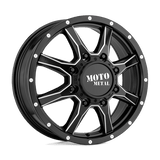 Moto Metal MO995 20X8.25 8X200 S-BLK FRESADO 127MM