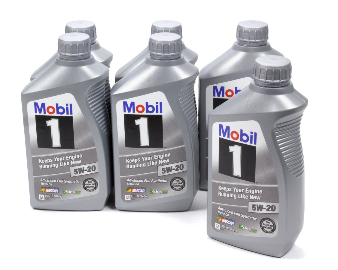 Mobil 1 5w20 Synthetic Oil 6x1 Qt Dexos