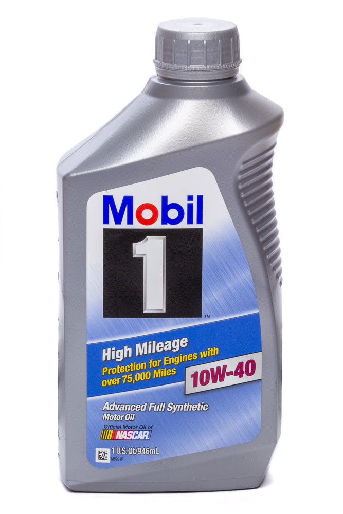 Mobil 1 10w40 High Mileage Oil 1 Qt